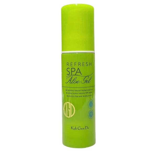 NEW Koh Gen Do Refresh Spa Aloe Gel Spa Water All In One Moisturizer 3.53 Oz NIB